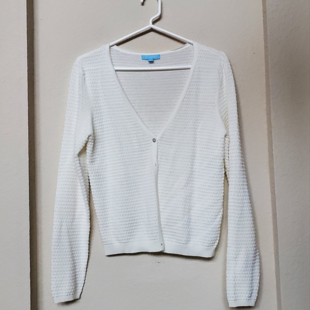 Draper James Textured Cardigan.   Size Small